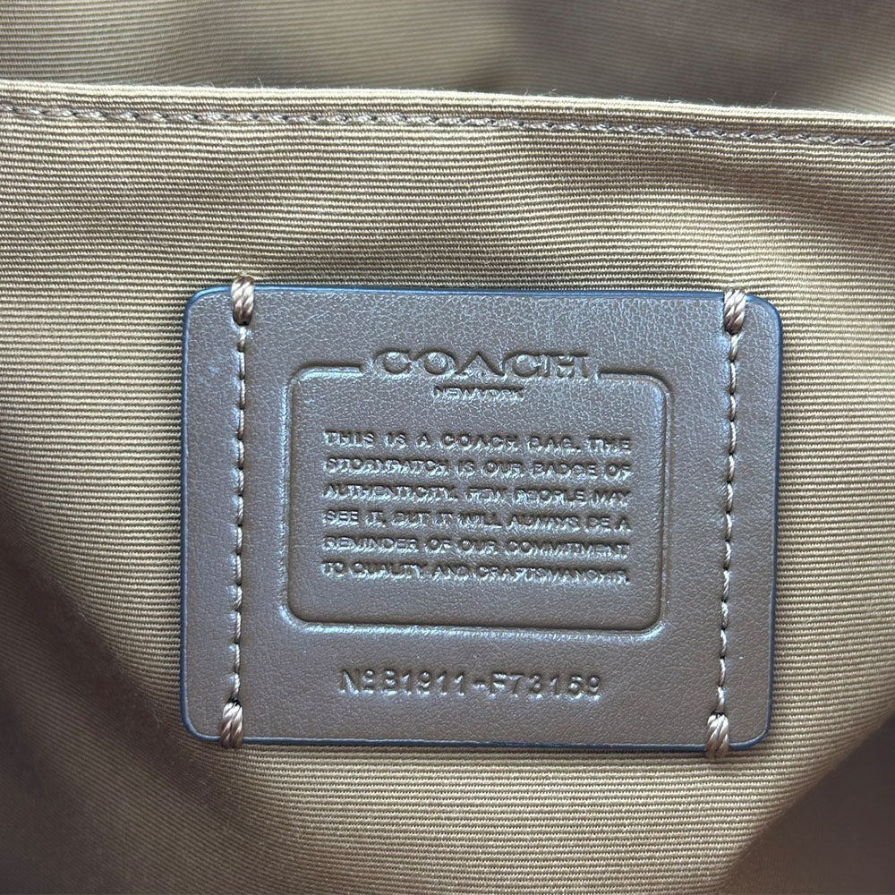 Coach Canvas Leather Shoulder Bag F73159