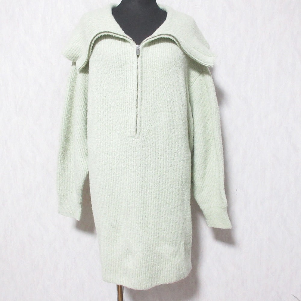 Snidel Off Shoulder Skipper Mini Knit Dress  LuxUness