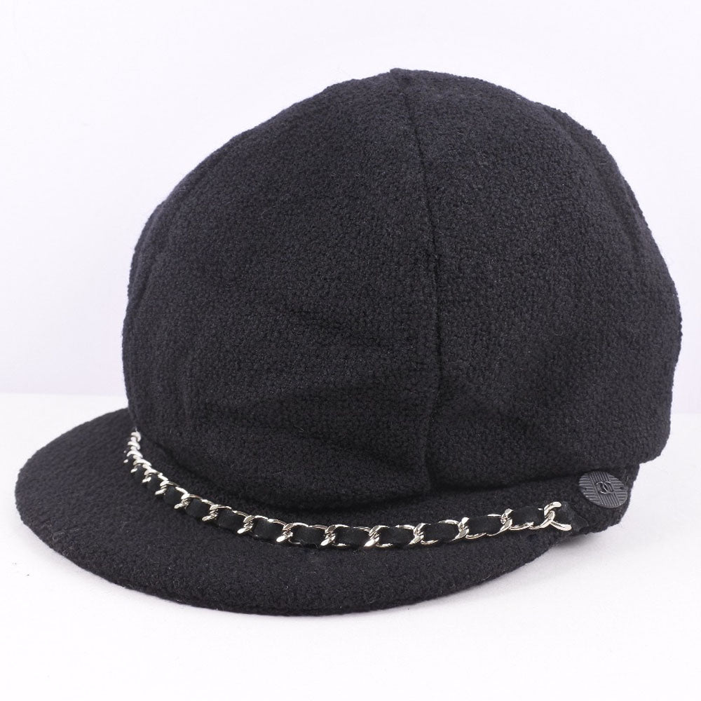 Chanel Wool Casquette Hat