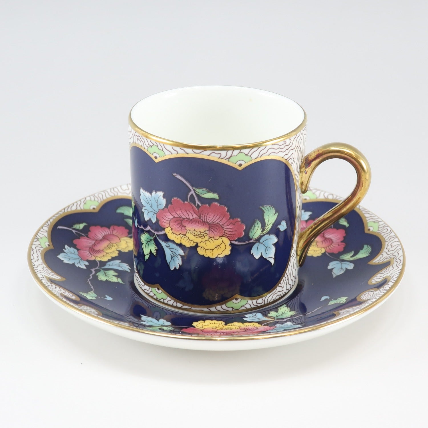 Wedgwood Demitasse Cup & Saucer Set of 6 Porcelain