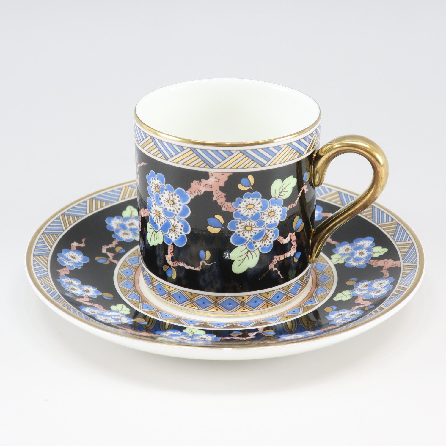 Wedgwood Demitasse Cup & Saucer Set of 6 Porcelain