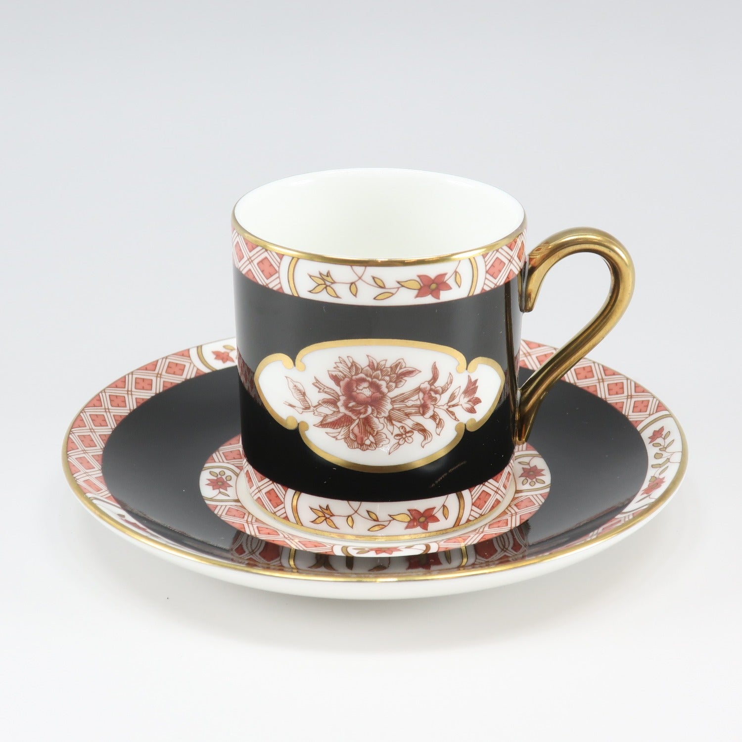 Wedgwood Demitasse Cup & Saucer Set of 6 Porcelain