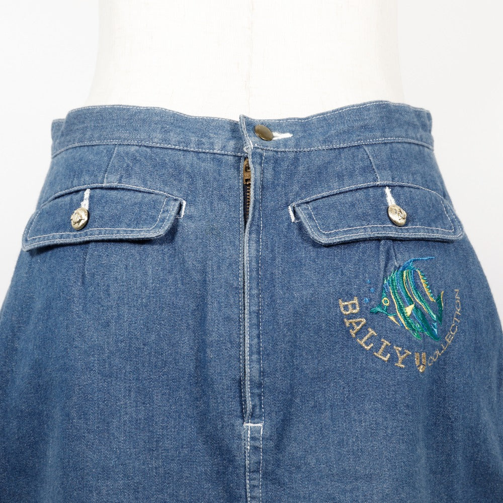 Bally Denim Skirt Blue Women