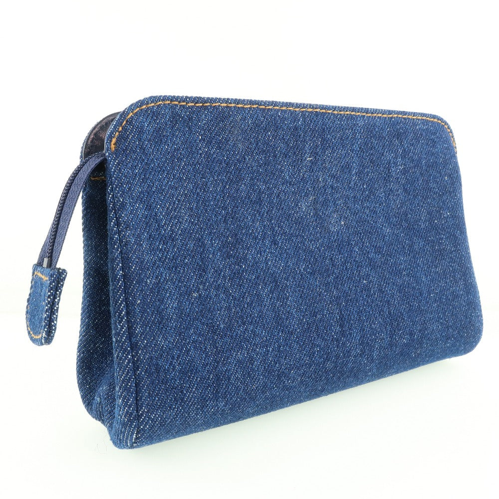 Chanel Denim Cosmetic Pouch