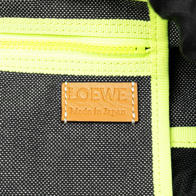 Loewe Anagram Denim Cotton Drawstring Backpack