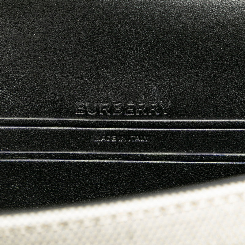 Burberry Canvas Leather Body Bag Waist Bag in Great Condition