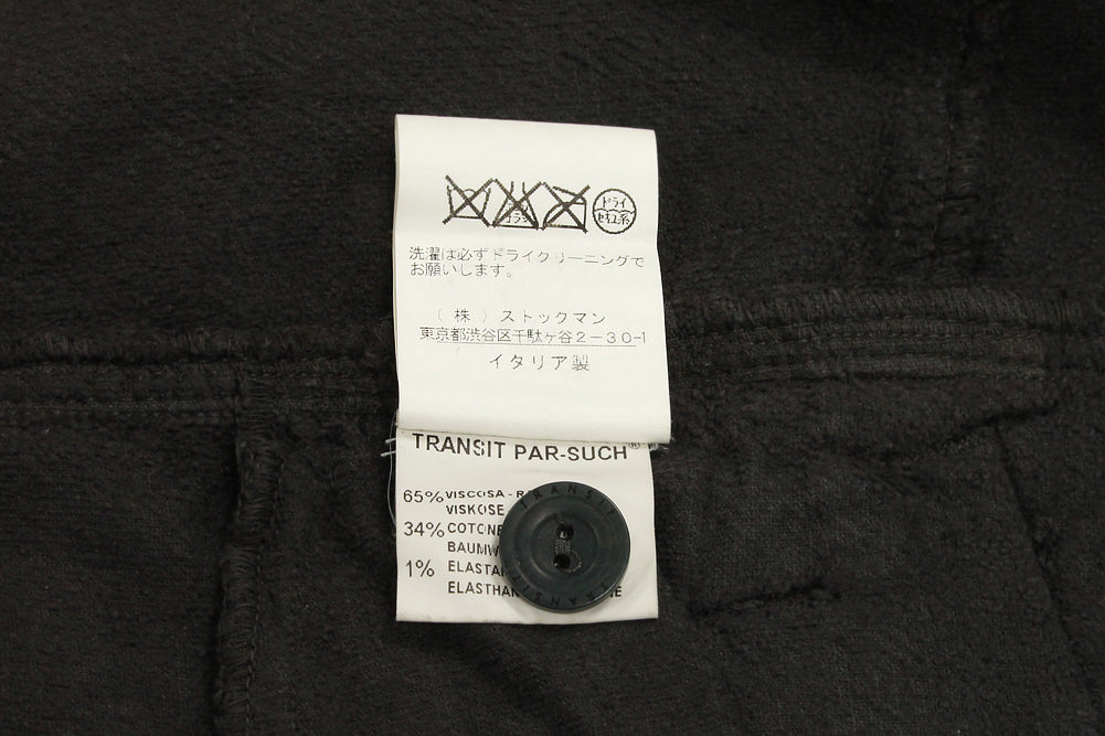 TRANSIT Women's Pants #2 Dark Gray Rayon 65% Cotton 34% Spandex 1% in Great Condition