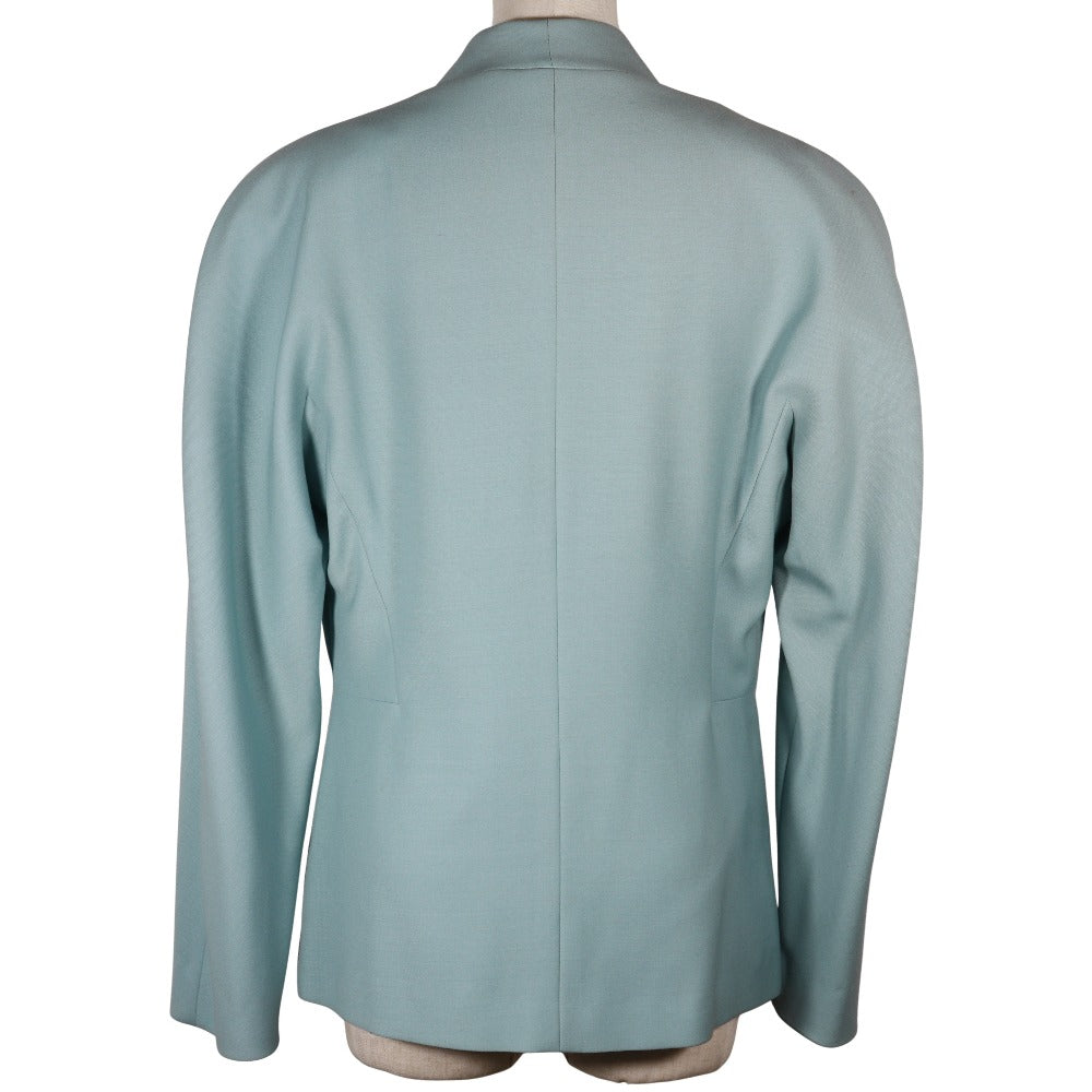 Salvatore Ferragamo Rayon Collarless Jacket