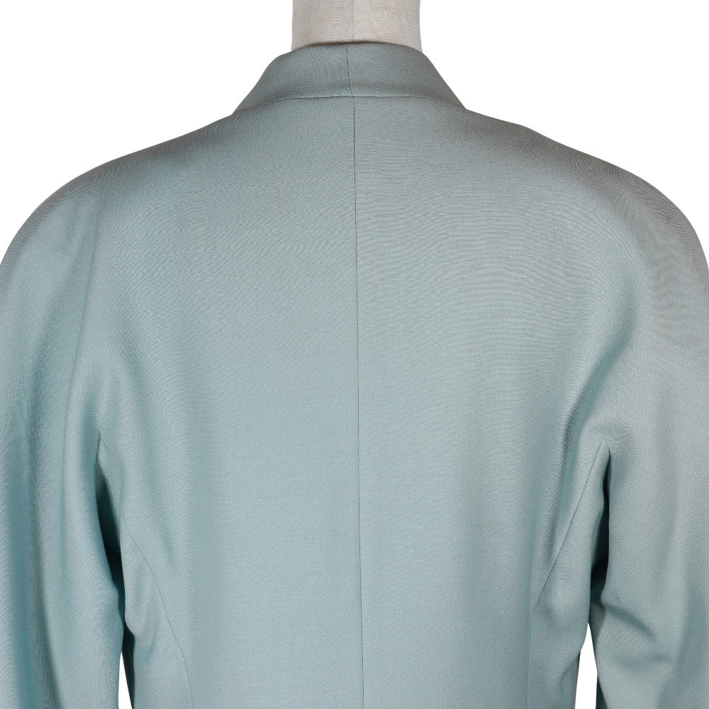 Salvatore Ferragamo Rayon Collarless Jacket