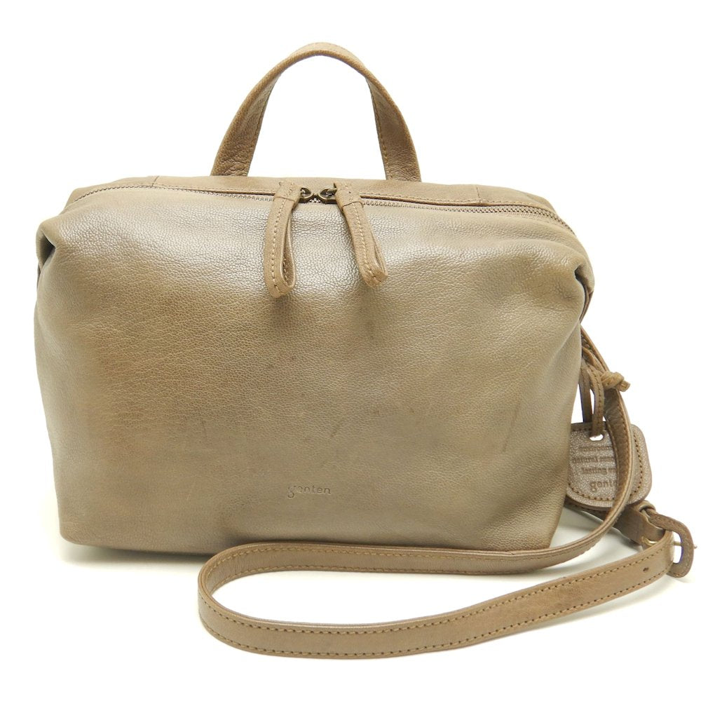 Genten Leather Crossbody Shoulder Bag