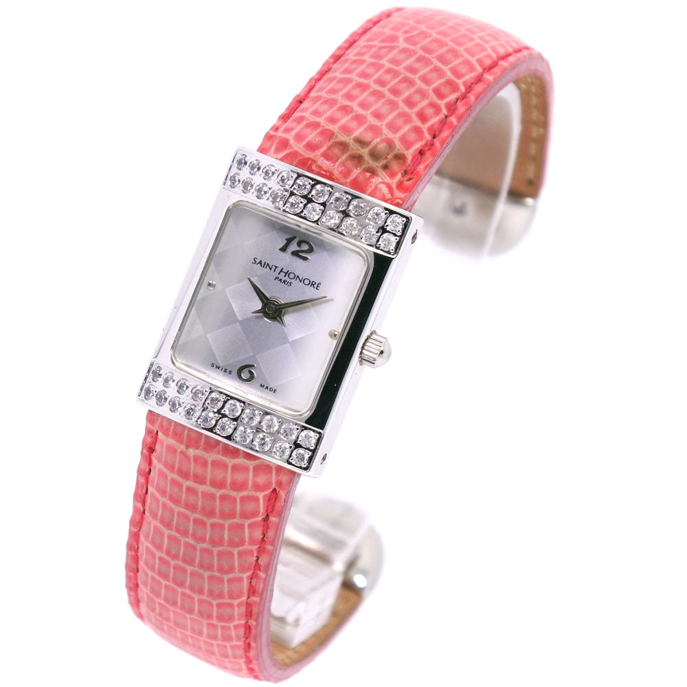 Santono Ladies' Watch 711235.2-F01 in Stainless Steel with Pink Quartz and Silver Dial 711235.2-F01
