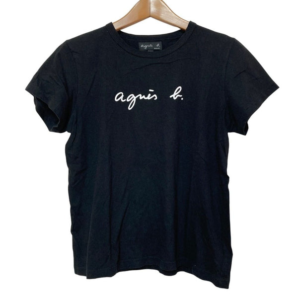 agnes b. logo short sleeve T shirt