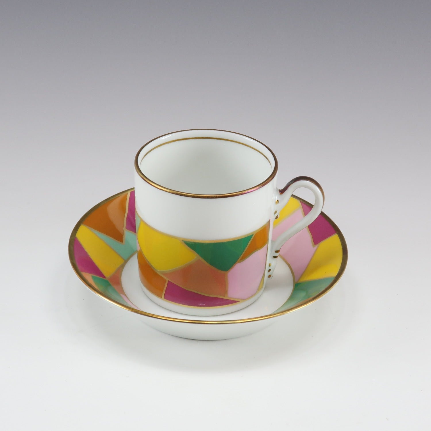 Richard Ginori Impero Demitasse Cup & Saucer Set of 6