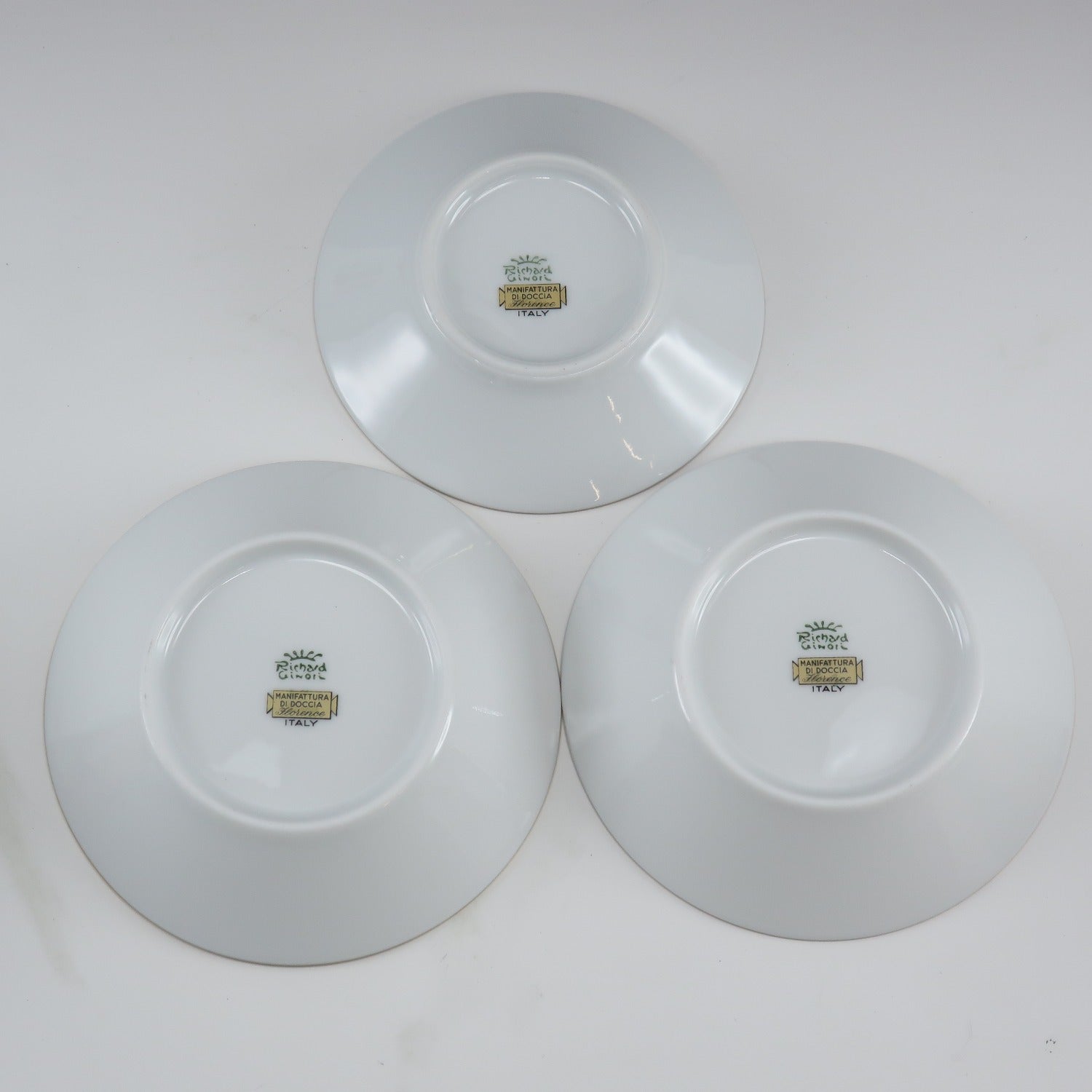 Richard Ginori Impero Demitasse Cup & Saucer Set of 6