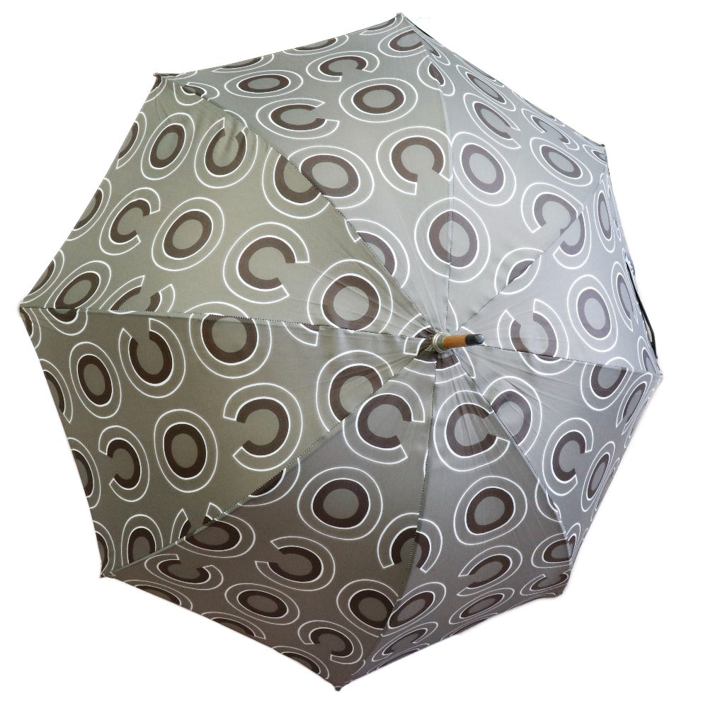 Chanel Umbrella COCO Gray Ladies