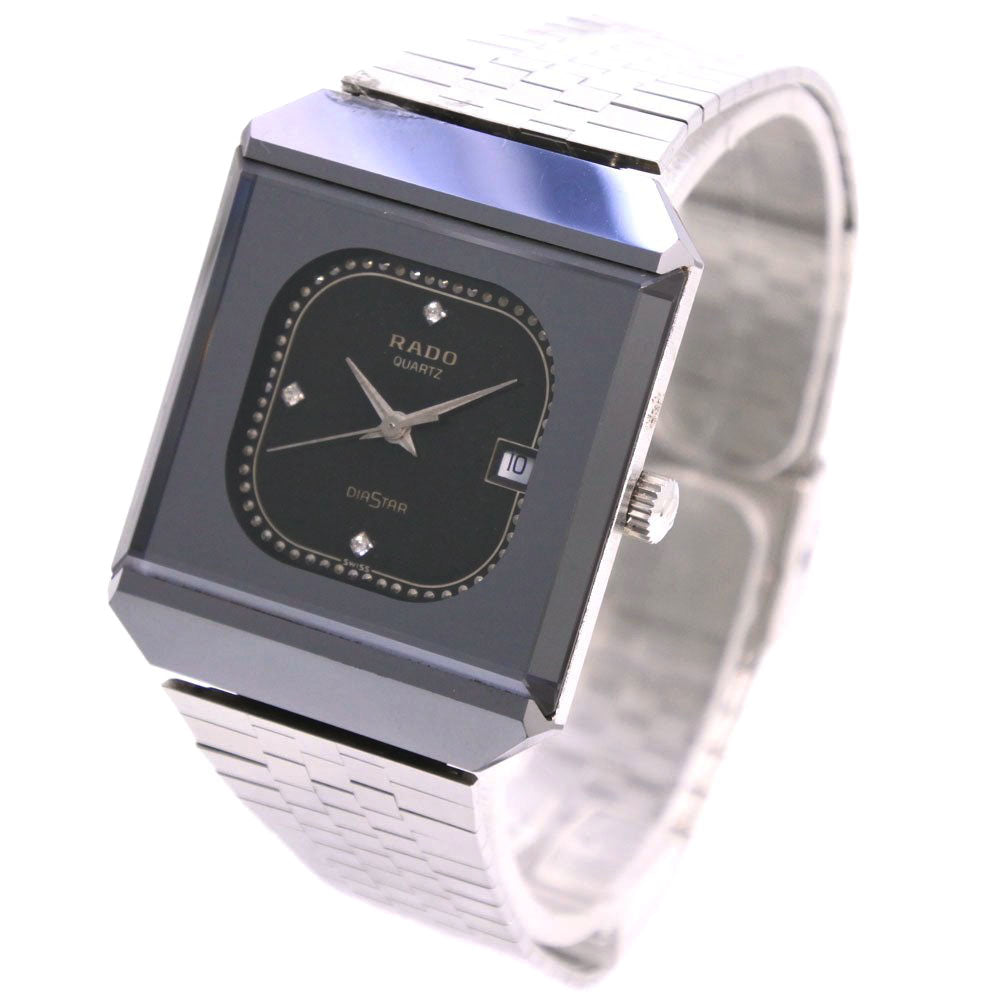 Rado DiaStar 711.0067.3N Ladies Black Stainless Steel Quartz Watch (Pre-Owned, Grade B-) 711.0067.3N