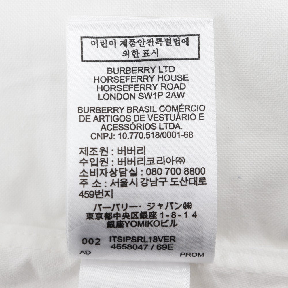 Burberry Cotton Long Sleeve Shirt