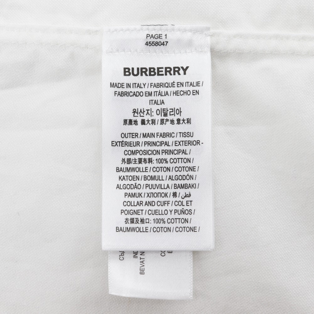 Burberry Cotton Long Sleeve Shirt