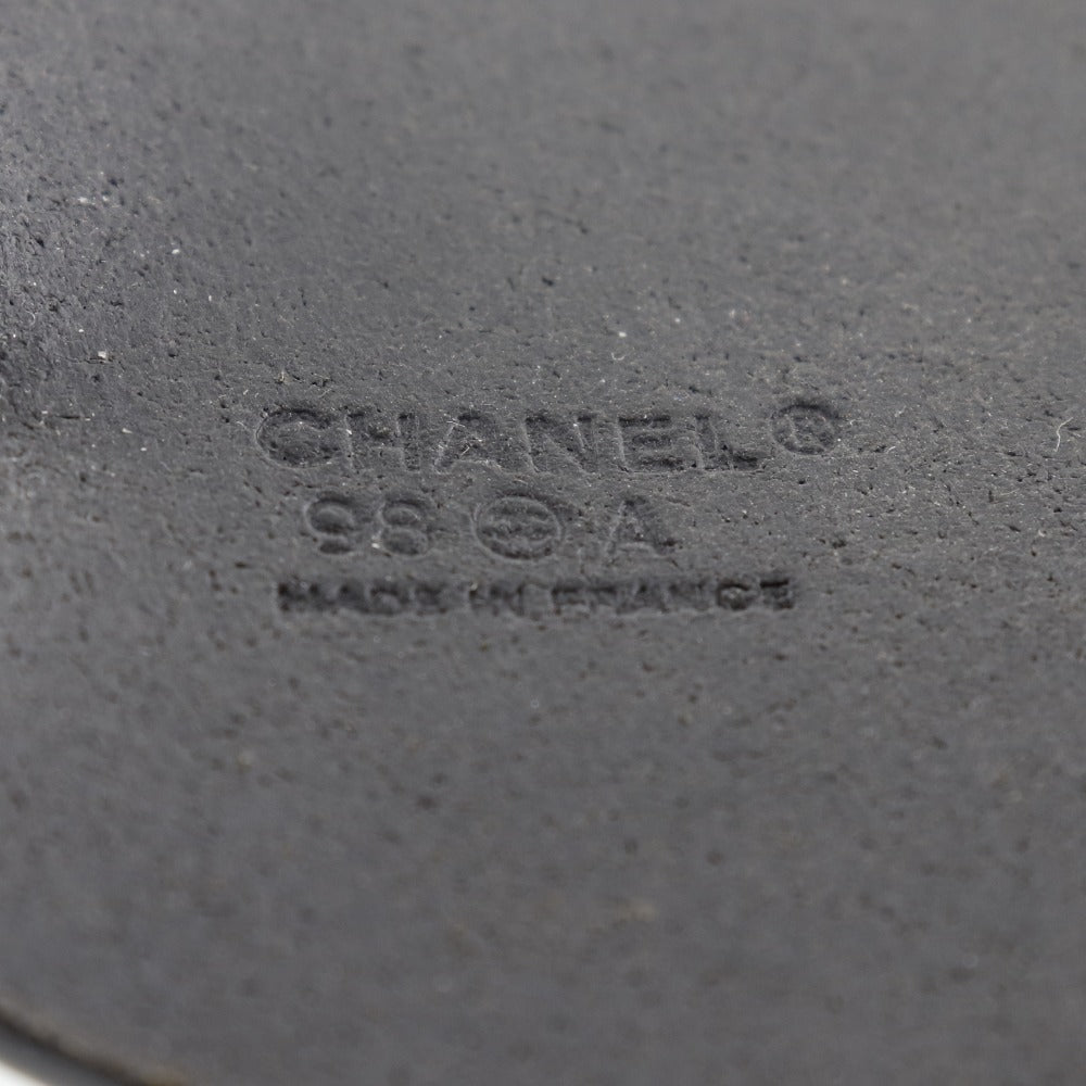 Chanel Leather Hair Accessory Black 98A