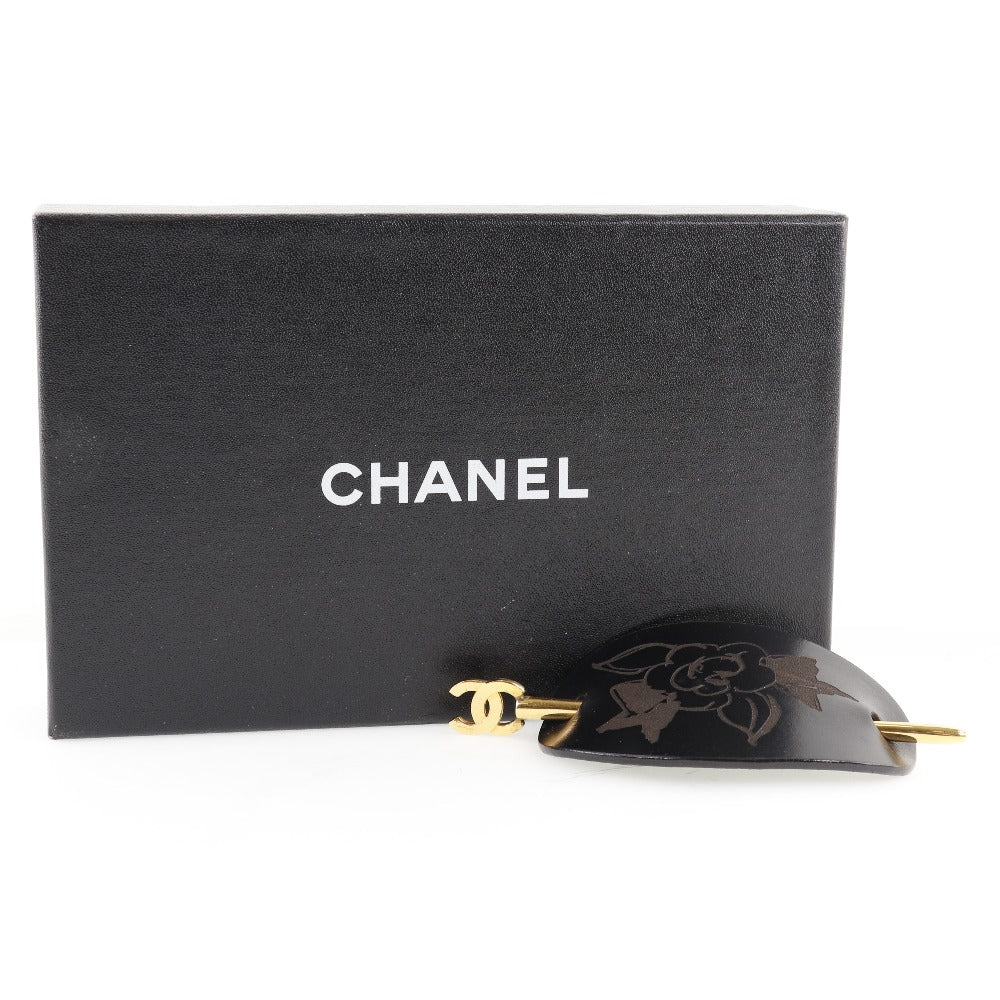 Chanel Leather Hair Accessory Black 98A