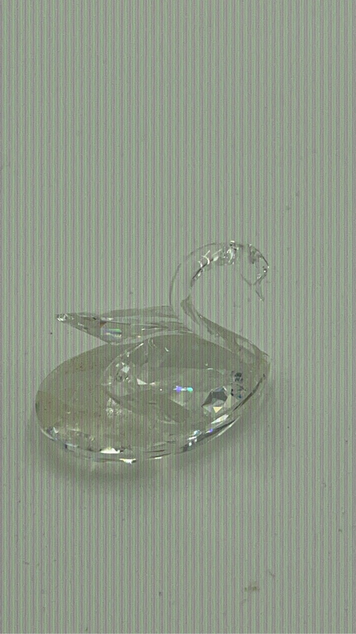 LuxUness  Swarovski Swan Ornament in White (Grade A) Others in Great Condition