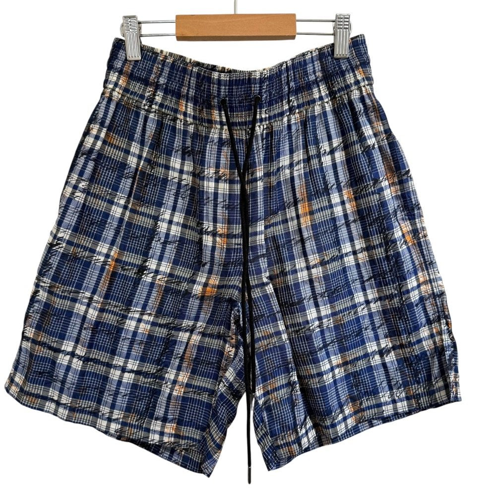 Burberry Graffiti Check Shorts