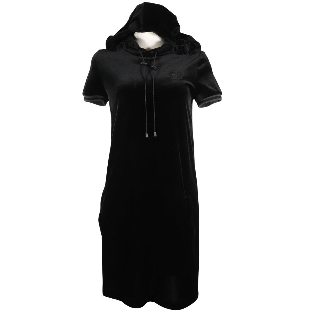 Gucci Velour Dress Black XS