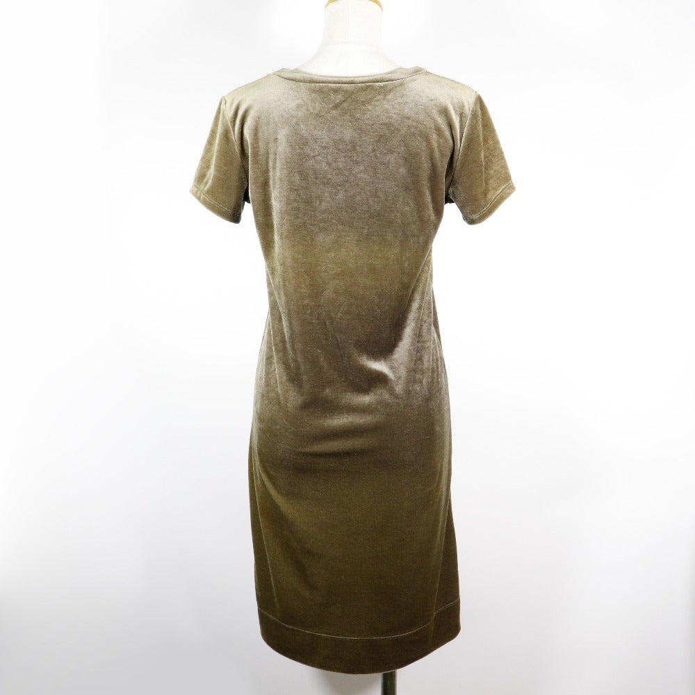 Gucci Velour Dress Green Women