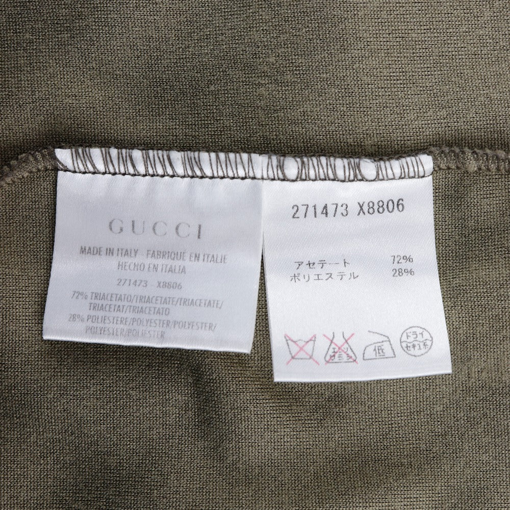 Gucci Velour Dress Green Women