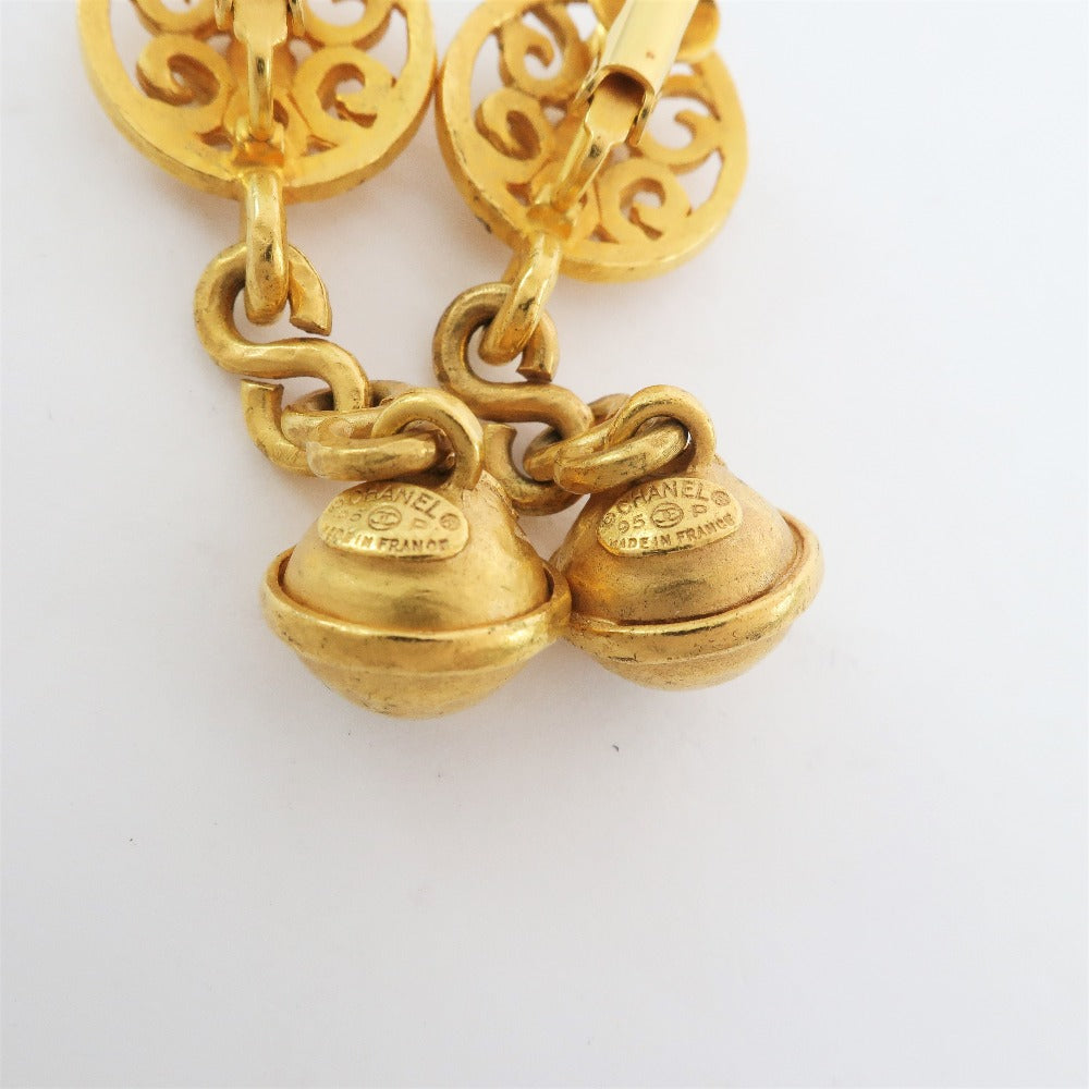 Chanel Gold Plated 95P Earrings