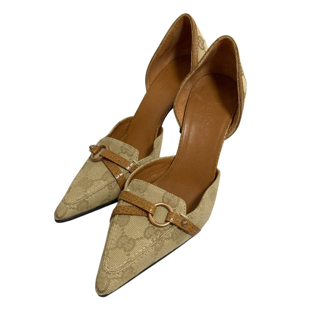 Gucci GG Canvas Pumps