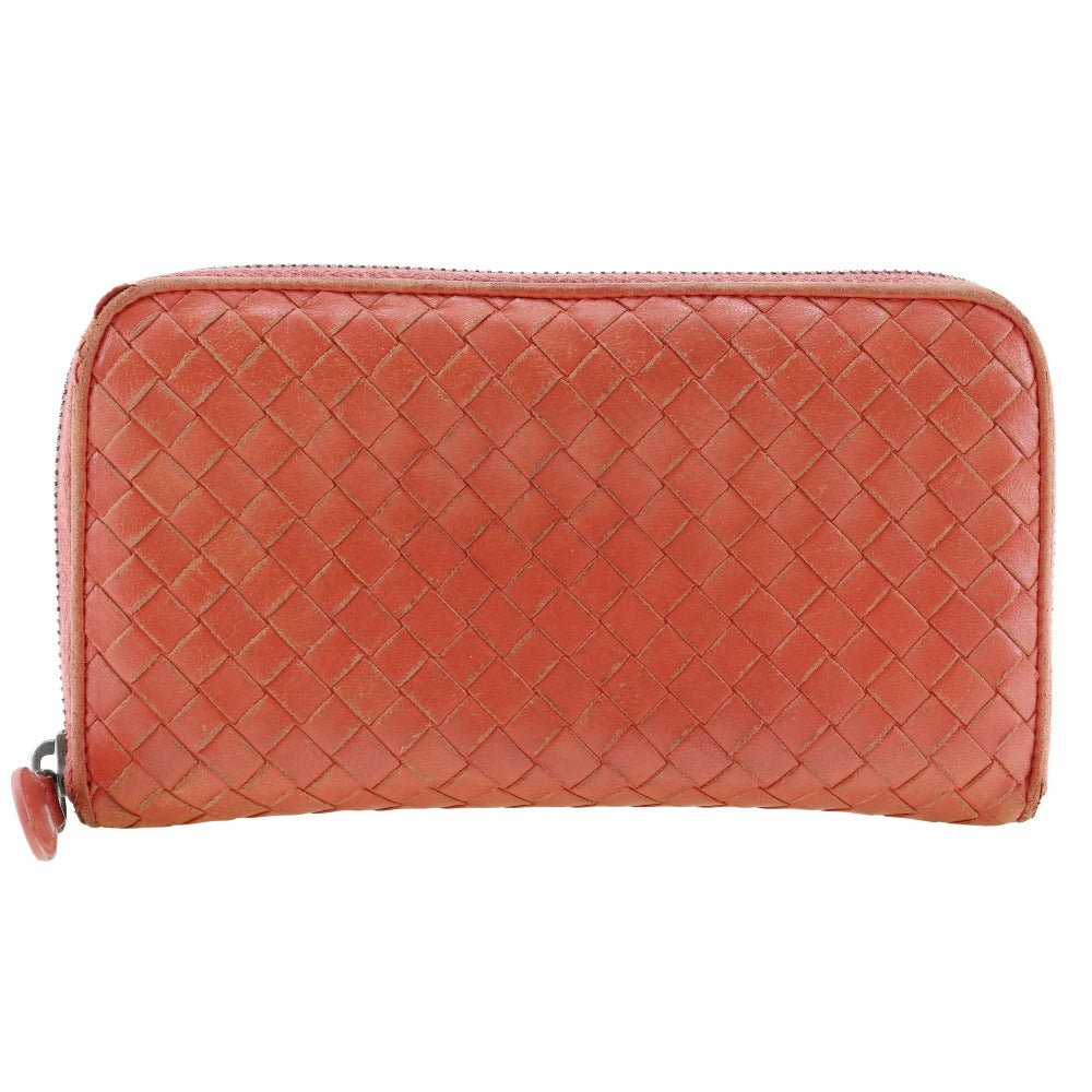 Bottega Veneta Lambskin Zip Wallet