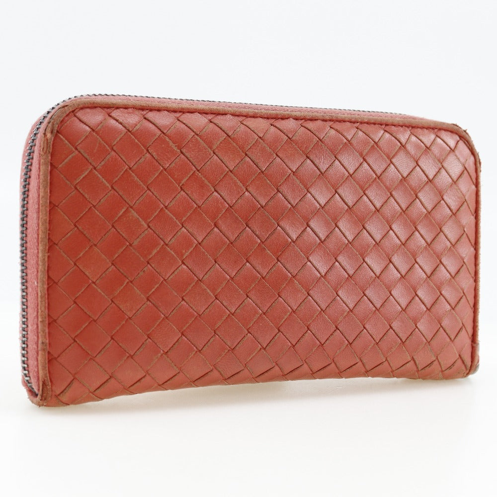 Bottega Veneta Lambskin Zip Wallet