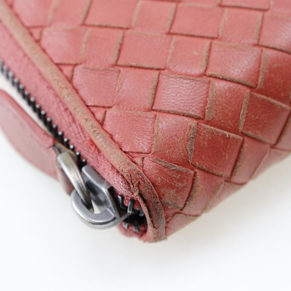 Bottega Veneta Lambskin Zip Wallet