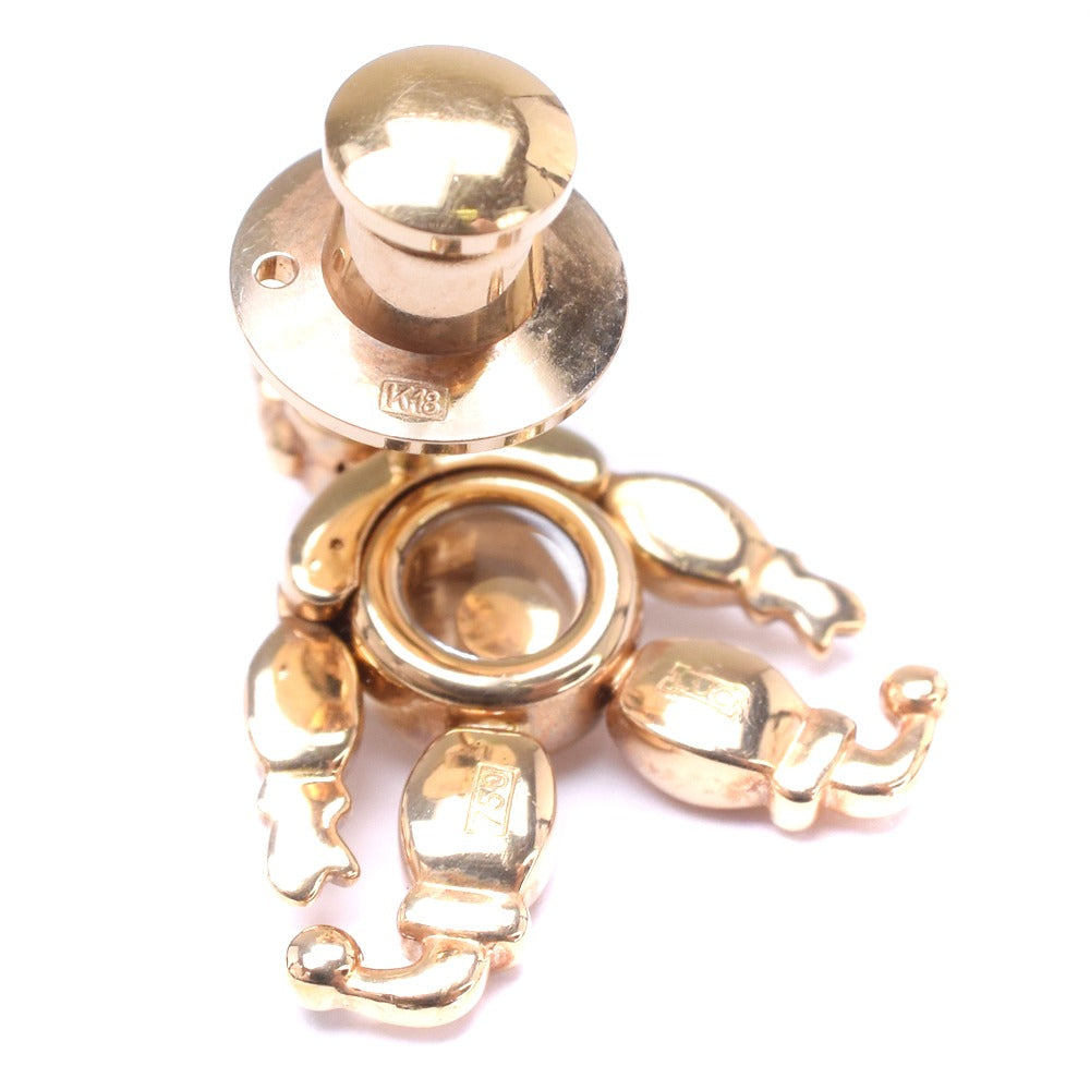 Chopard Pierrot Brooch K18 Yellow Gold