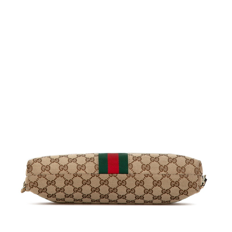 Gucci GG Canvas Leather Shoulder Bag 388926