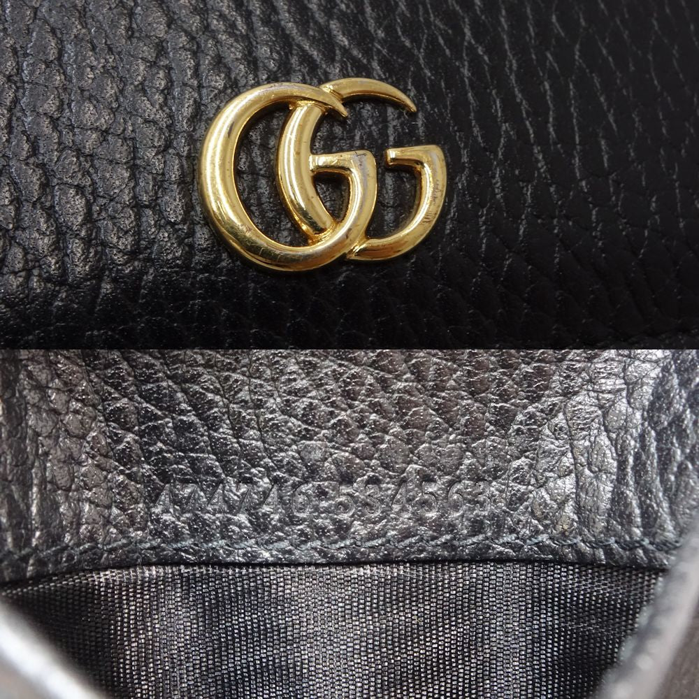 Gucci Leather Compact Wallet 474746