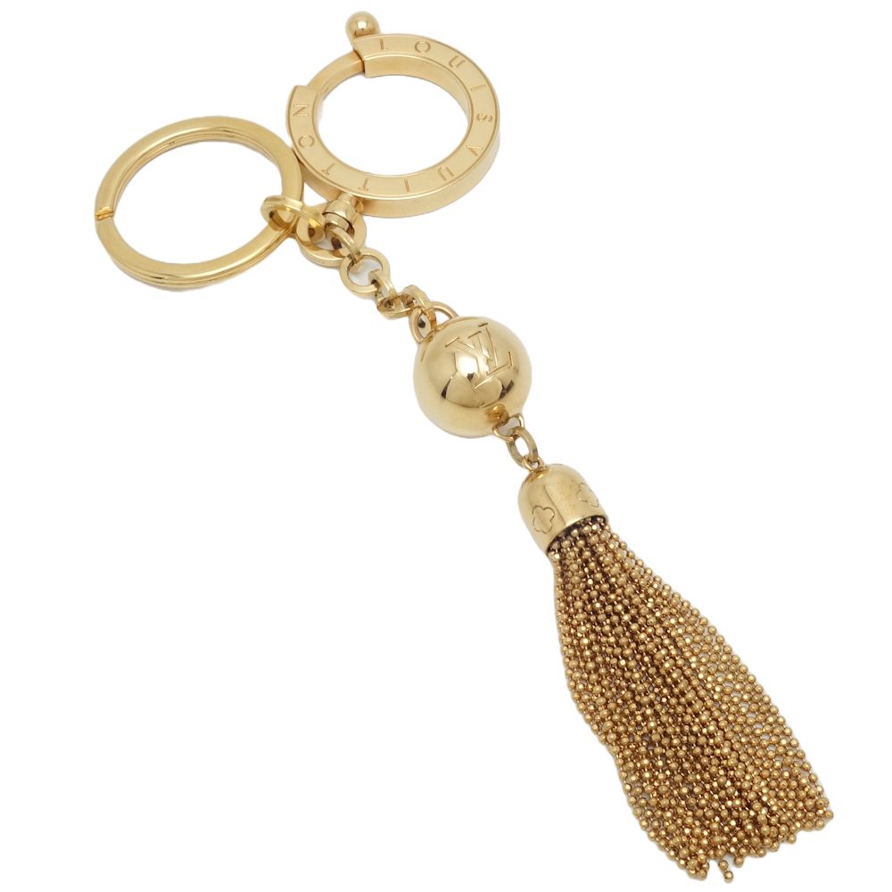 Louis Vuitton Gold Metal Keyring M65997