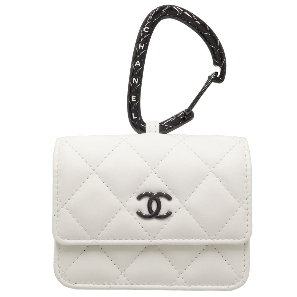 Chanel Lambskin Matelasse Card Case