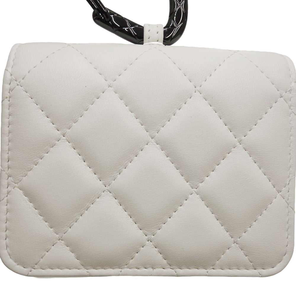 Chanel Lambskin Matelasse Card Case