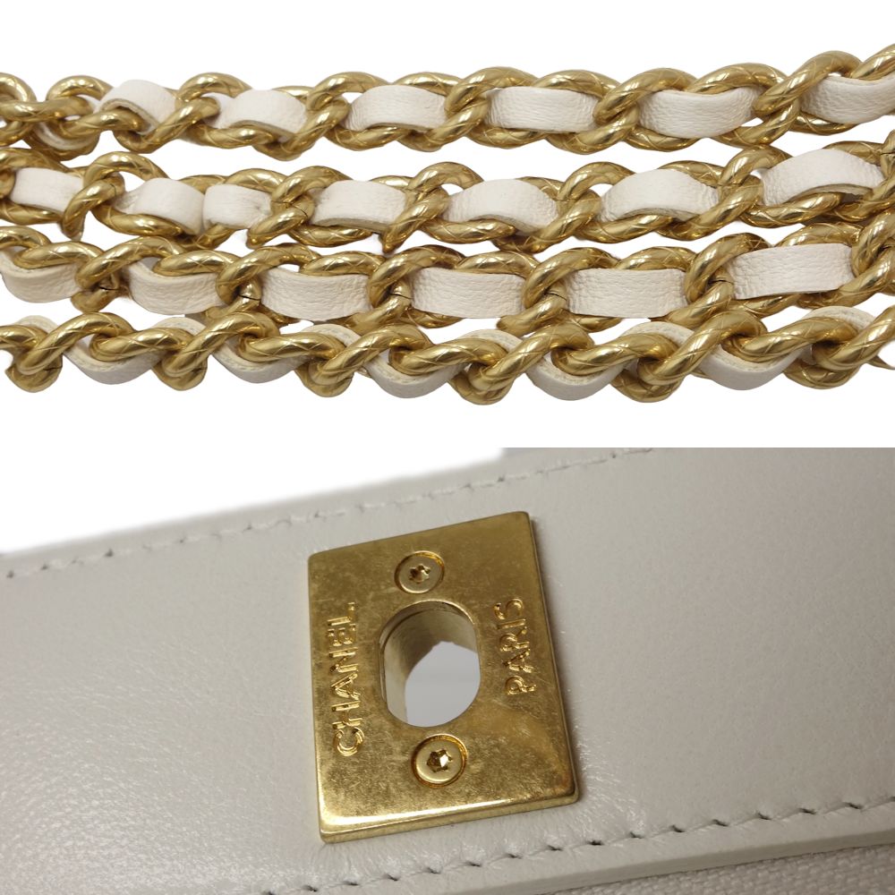 Chanel Lambskin Matelasse Coco Mark Shoulder Bag