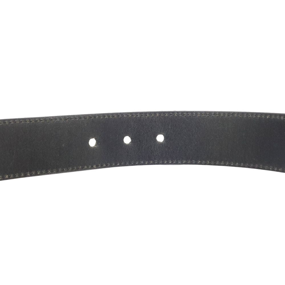 Gucci Leather Belt 162934 Black