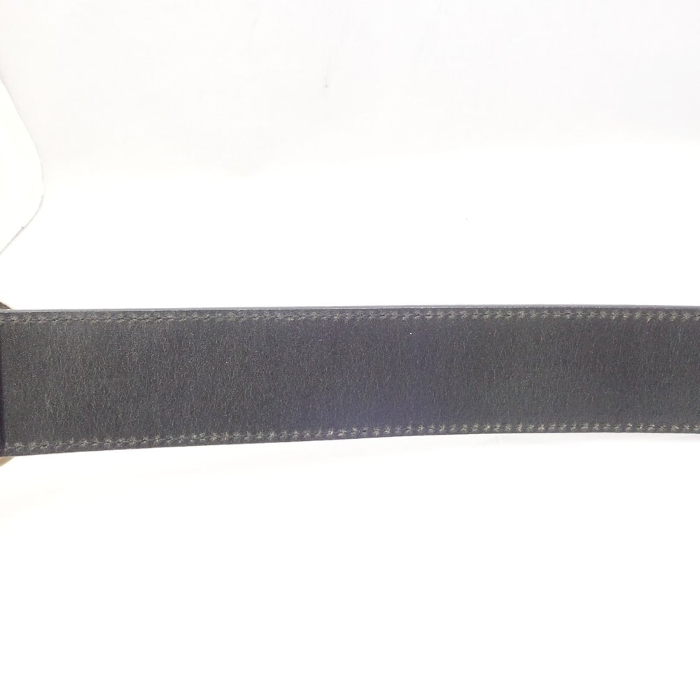 Gucci Leather Belt 162934 Black