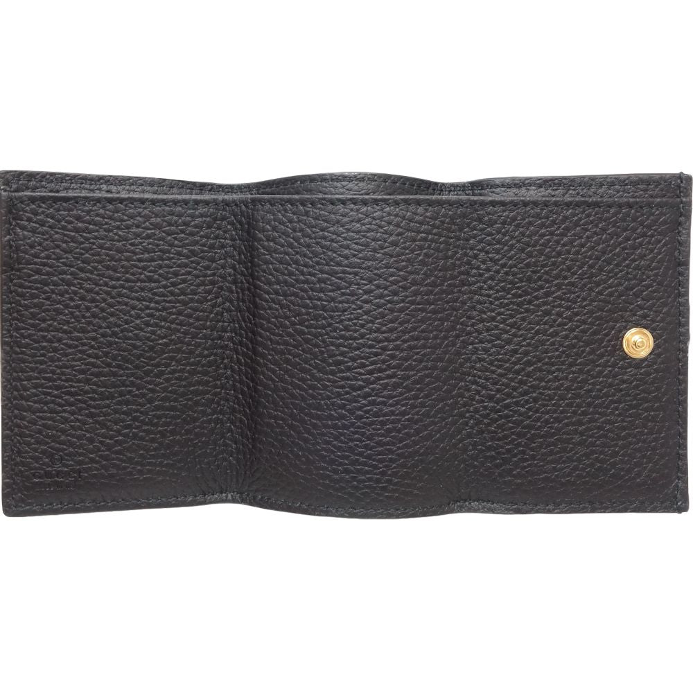 Gucci Horsebit Compact Wallet Black