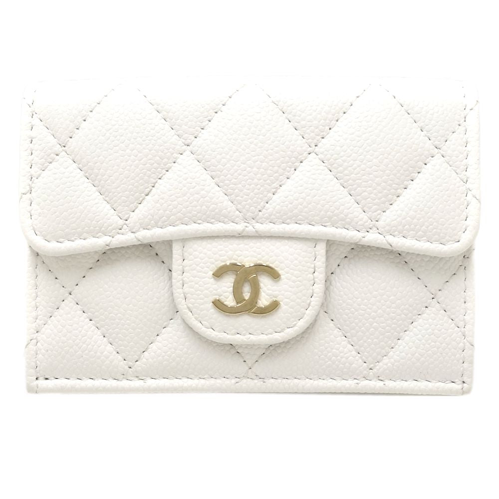 Chanel Classic Small Wallet Caviar Skin