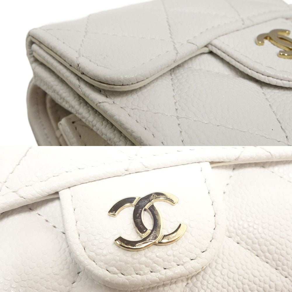 Chanel Classic Small Wallet Caviar Skin