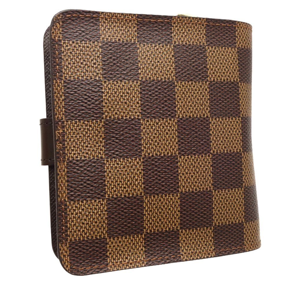 Louis Vuitton Damier Compact Zip Wallet N61668