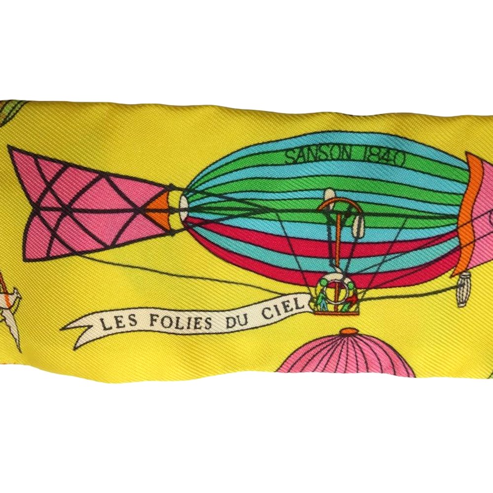 Hermes Silk Scarf Twilly Les Folies Du Ciel