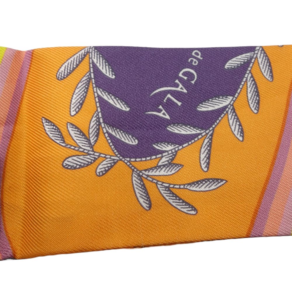 Hermes Silk Twilly Scarf Epaulettes de Gala