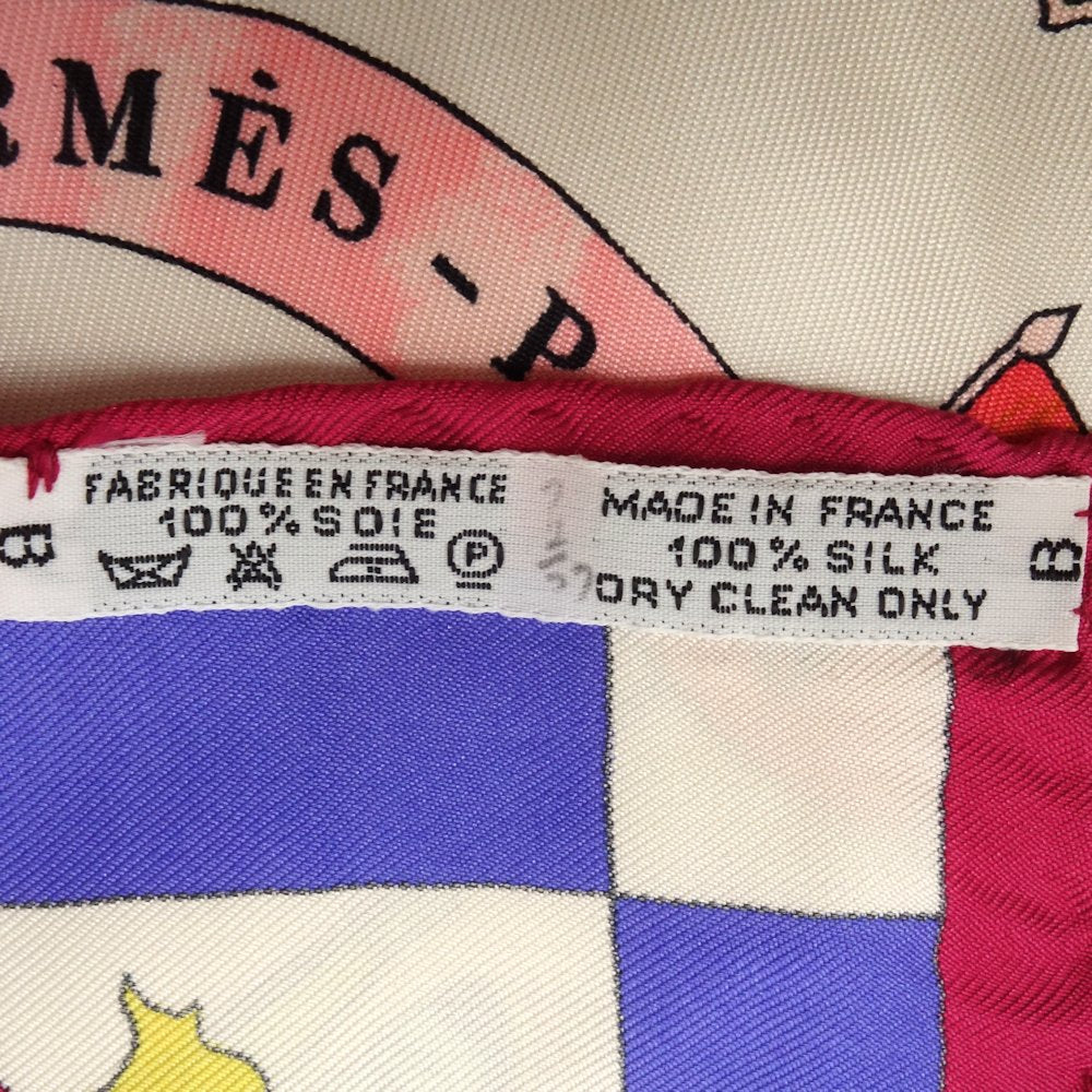 HERMES Silk Scarf Fantaisies Indiennes